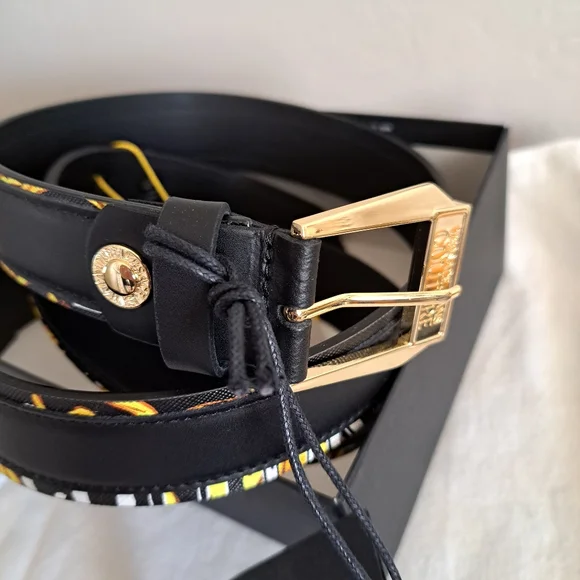 Versace Couture Leather Belt - Picture 3 of 10